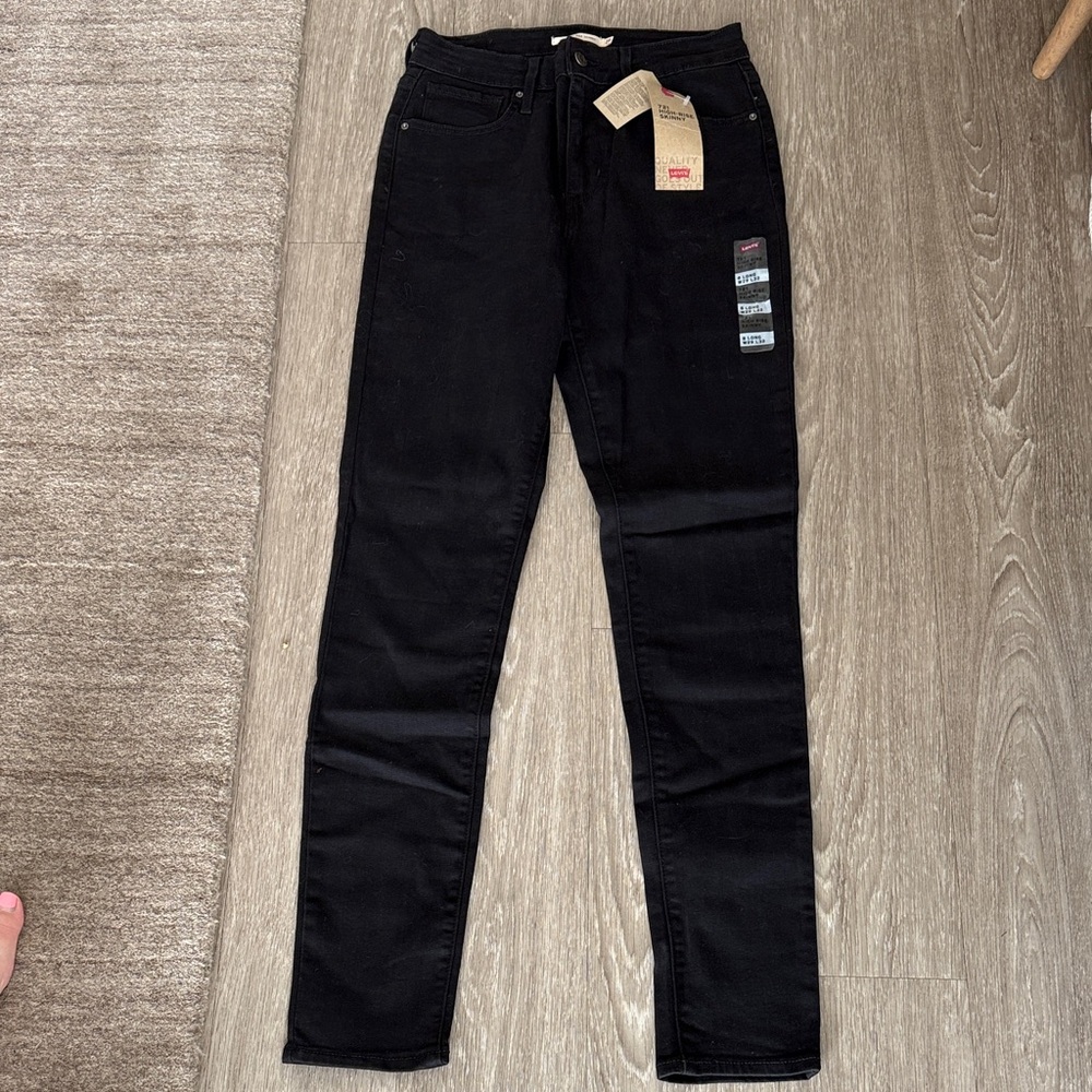 Levi's Classic Black Denim Jeans